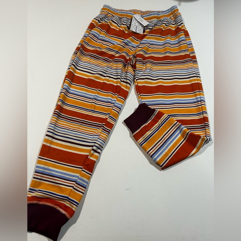 NWT LuLaRoe Large Jax Striped Joggers